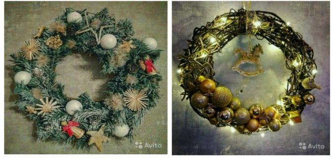 Avito gifts: Christmas wreaths