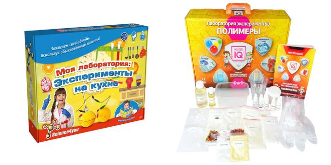 What to give a child on September 1: a set for scientific experiments