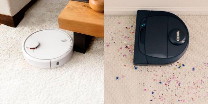 How to choose a robot vacuum cleaner: the size and shape