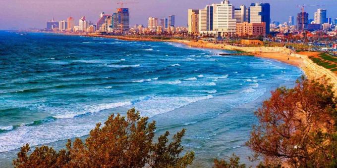 Vacation in October in Tel Aviv, Israel