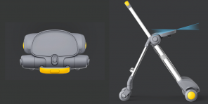 Suitcase Wheelchair Xiaomi will allow to travel with children