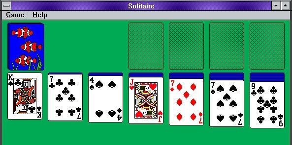 Classic games for Android and iOS: «Solitaire»