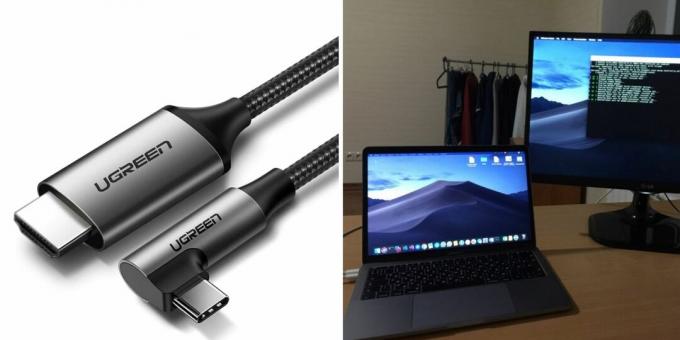 USB-C to DisplayPort cable