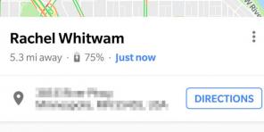 Google Maps will show the battery status of your contacts in smart phones