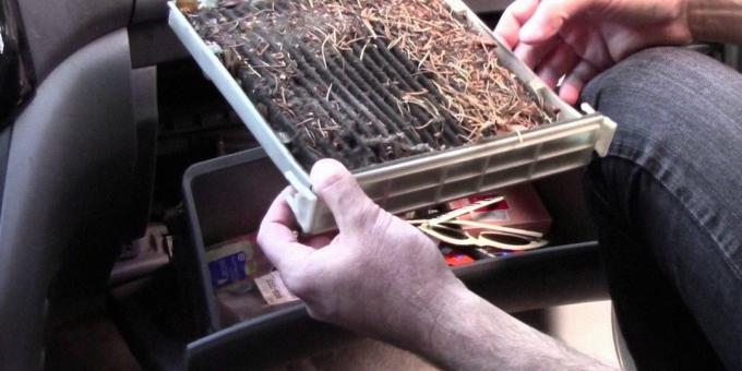 Why poorly lit stove in the car: clogged cabin air filter,