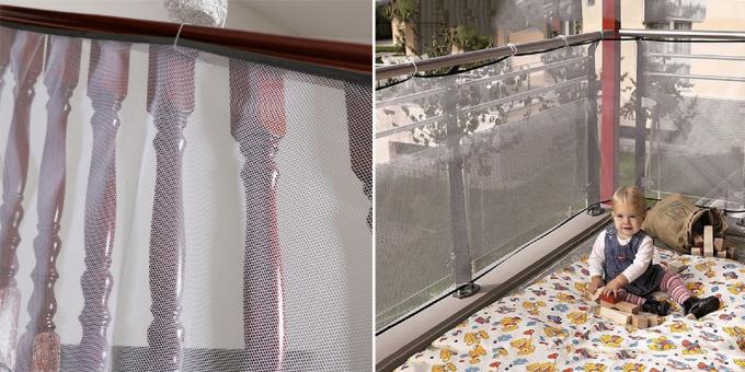 How to keep your kids safe at home: balcony netting
