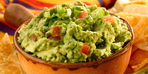 recipes for vegetarians: guacamole