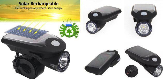 Flashlight for bicycle