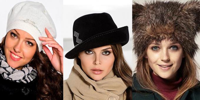 How to choose a hat: a triangular face