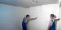 How to make a ceiling of plasterboard with their hands
