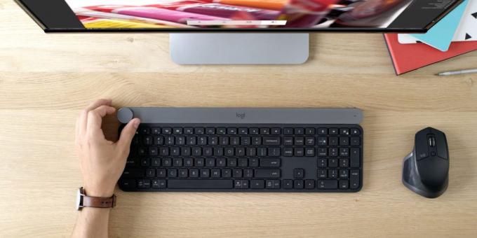 Keyboard and mouse Craft MX Master 2 from Logitech 