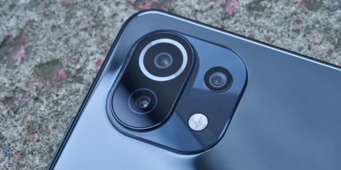 Camera characteristics of the smartphone Xiaomi Mi 11 Lite