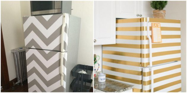 The kitchen: decorate the fridge