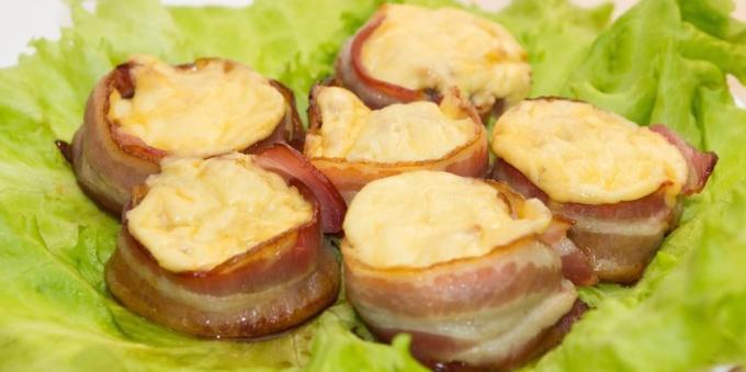 Recipes: Stuffed mushrooms with bacon