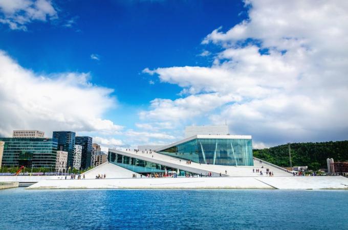 European architecture: Opera House in Oslo