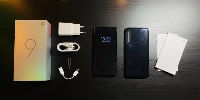 Overview Xiaomi Mi 9: Options