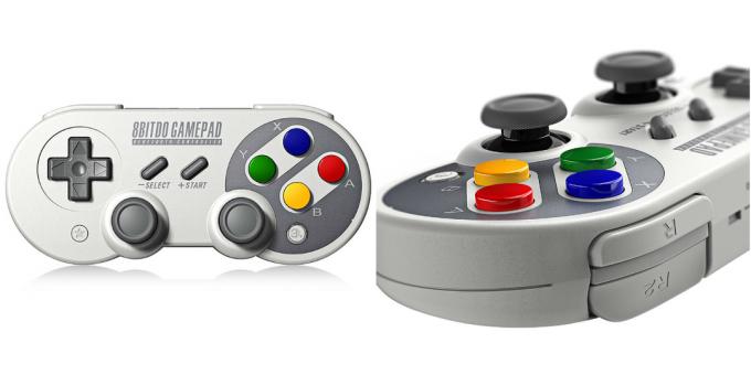 The controller in retro style