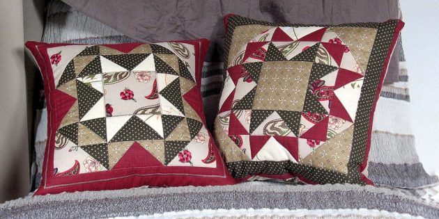 Patchwork cushion