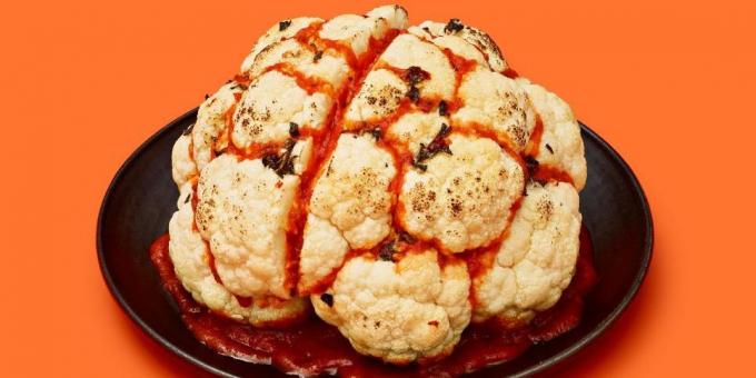 Recipes for Halloween: Brain cauliflower