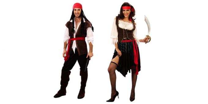 Christmas costumes for adults: pirate