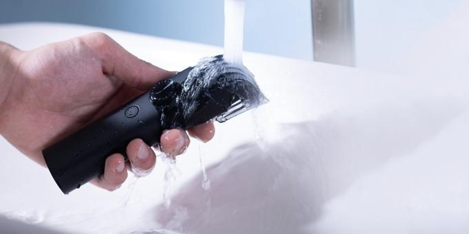 Xiaomi trimmer can be cleaned under the tap