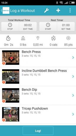 Exercise.com: application