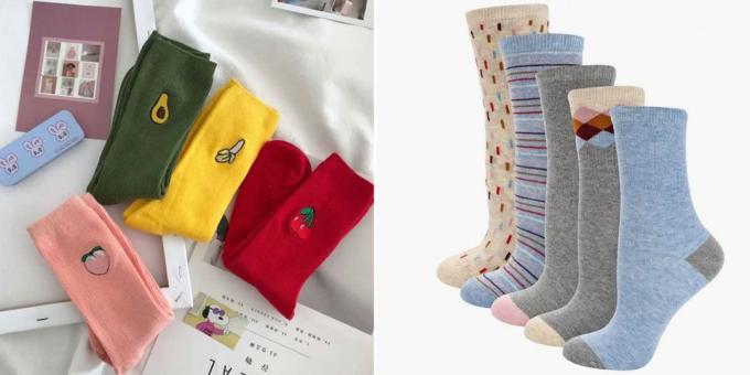 what to give Grandma a birthday: funny socks