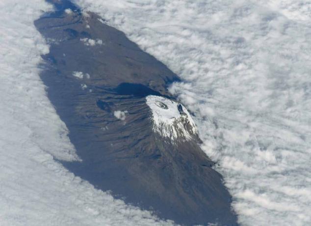 Photos of the Earth from space: Kilimanjaro