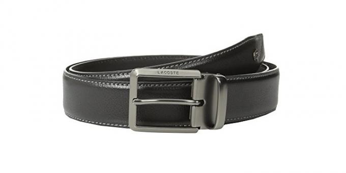 Leather belt