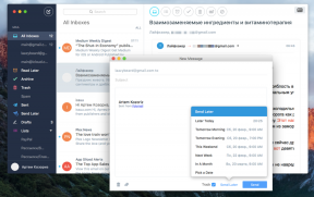 Polymail - modern email-client for the Mac, which has something to surprise you
