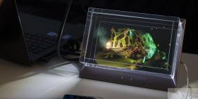 Thing of the day: futuristic holographic display with three-dimensional graphics