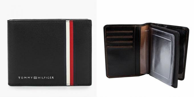 what to give a man for his birthday: leather wallet
