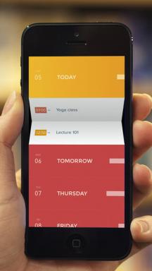 Peek Calendar - a simple calendar for iOS with very interesting features