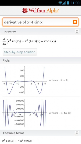 WolframAlpha: Mathematics