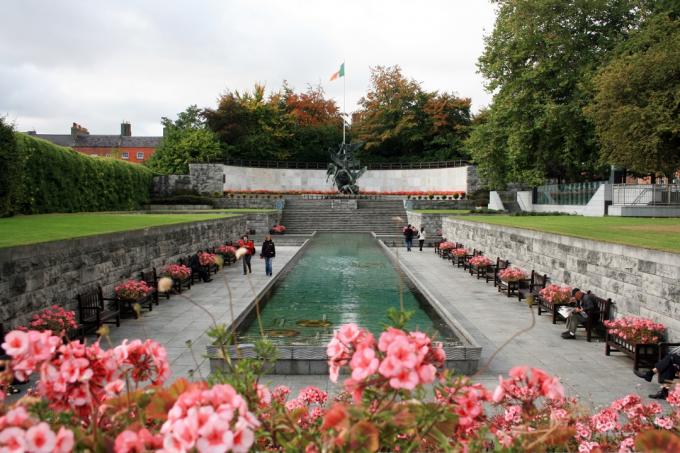 Beautiful park in Dublin