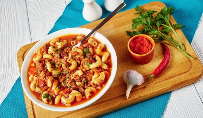 American Ground Beef Goulash