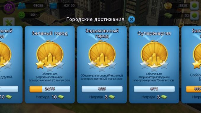 mayor Achievements