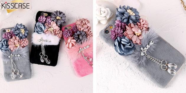 Flight Cases for the iPhone: Cover with fur