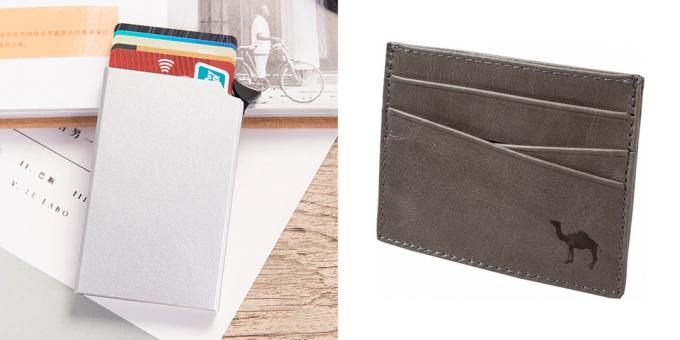 What to give a friend for her birthday: cardholder