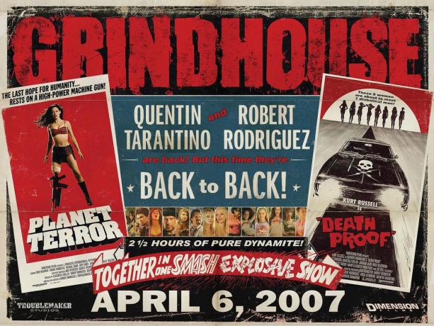 Quentin Tarantino: Quentin Tarantino teamed up with Robert Rodriguez, and organized the project "Grindhouse"