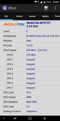 UMIDIGI S2. CPU-Z 1