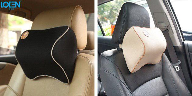 Headrest in the car