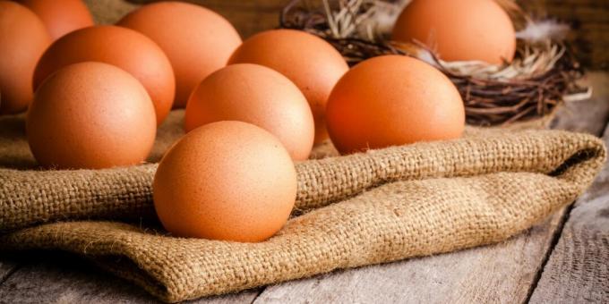 How to reduce stress with nutrition: eggs