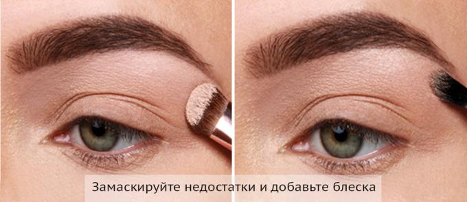 Eyebrow Makeup: Disguise flaws and add shine