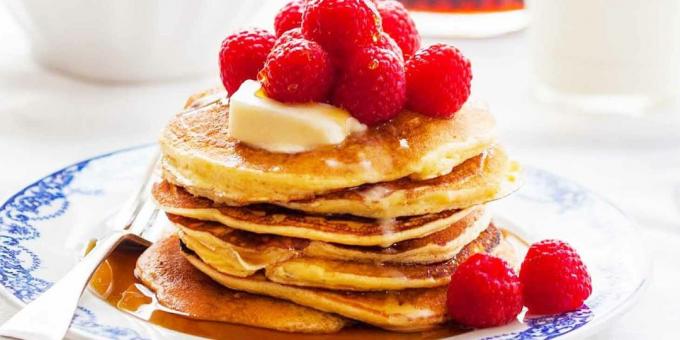 Lemon ricotta pancakes with: recipes