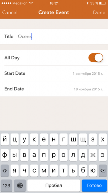 Momento - advanced personal diary for iPhone
