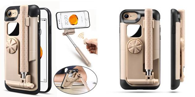 Top Cases for the iPhone: Case with selfie-stick
