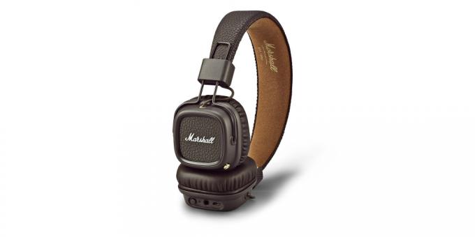 good Bluetooth-headset Marshall Major II with a socket for audio cable