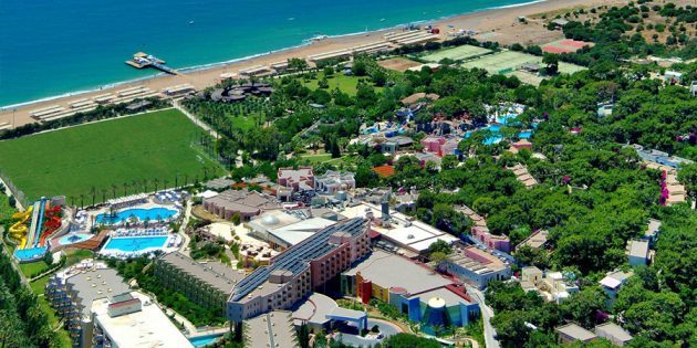 Hotels for families with children: Blue Waters Club & Resort 5 * in Side, Turkey