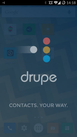 Logo drupe for Android